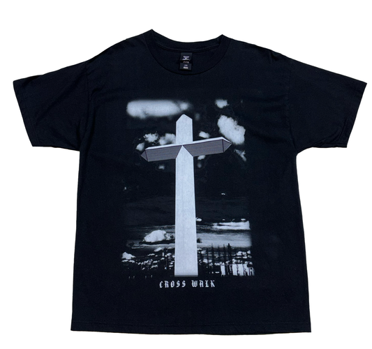 CROSS ROADS CROSS BLACK T-SHIRT