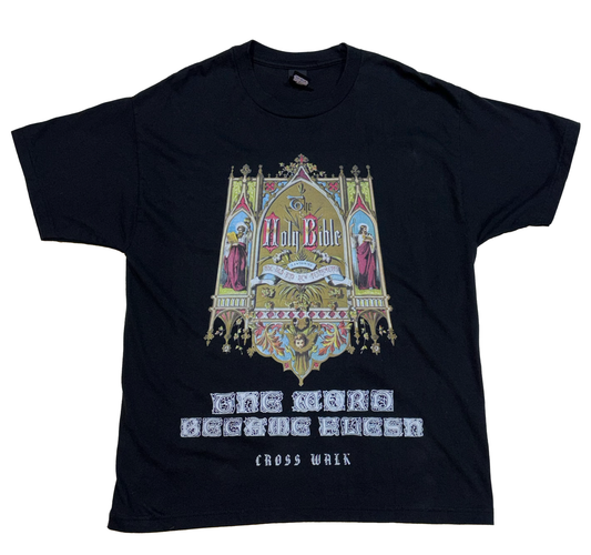 WORD BECAME FLESH BLACK T-SHIRT