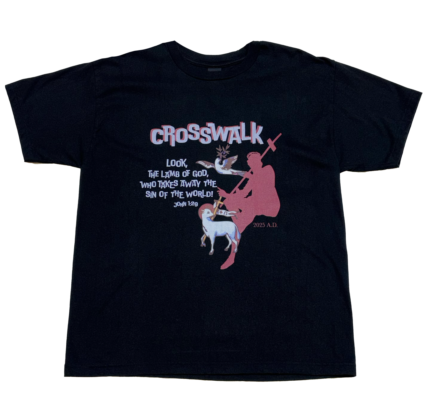 LAMB OF THE WORLD BLACK T-SHIRT