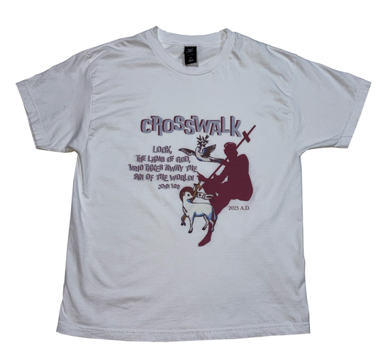 LAMB OF THE WORLD WHITE T-SHIRT